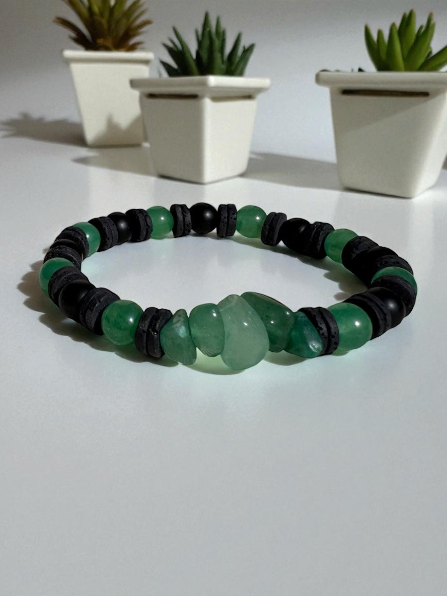 צמיד לגבר כוח טבעי - שגשוג והתחדשות מהטבע