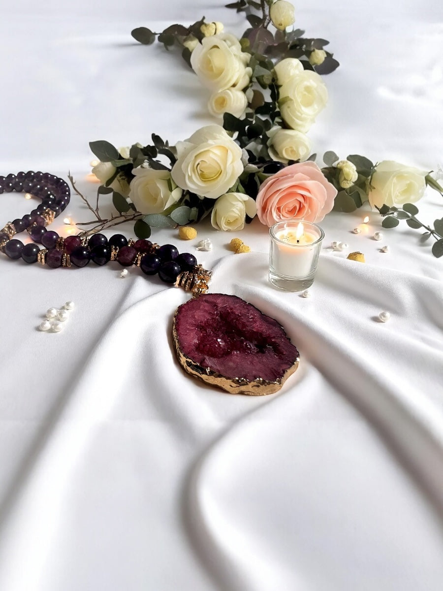 שרשרת הלב הסגול