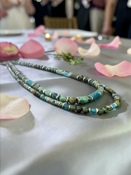 סט שרשראות זרימת ההגנה - הגנה, שלווה ומזל