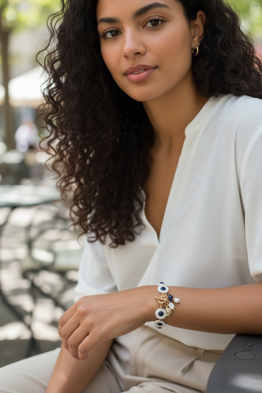 צמיד עין כחולה