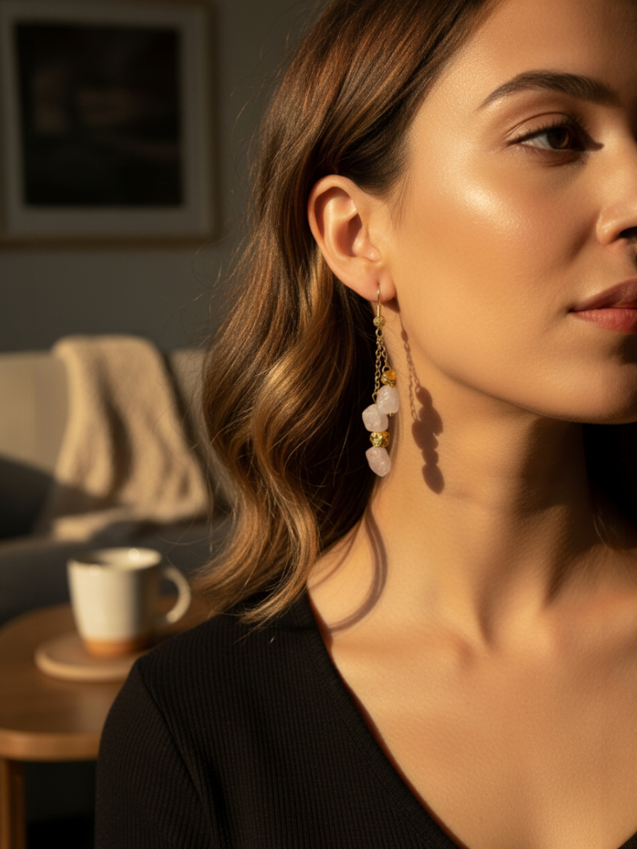 עגילי אהבה פנימית - ריפוי הלב, רוך ואהבה עצמית