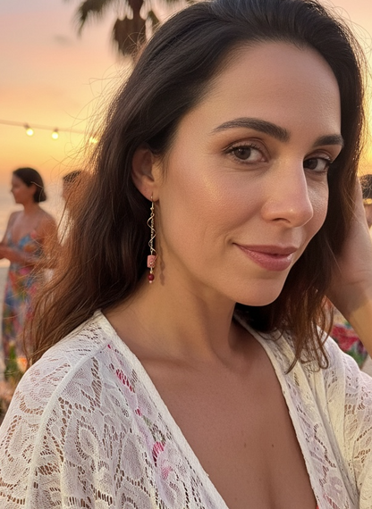 עגילי נשימת הלב - אהבה עצמית, ריפוי ורוך