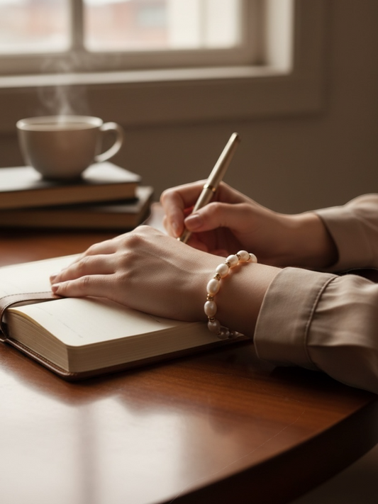 צמיד שלווה פנימית - טהרה, איזון ונשיות רכה