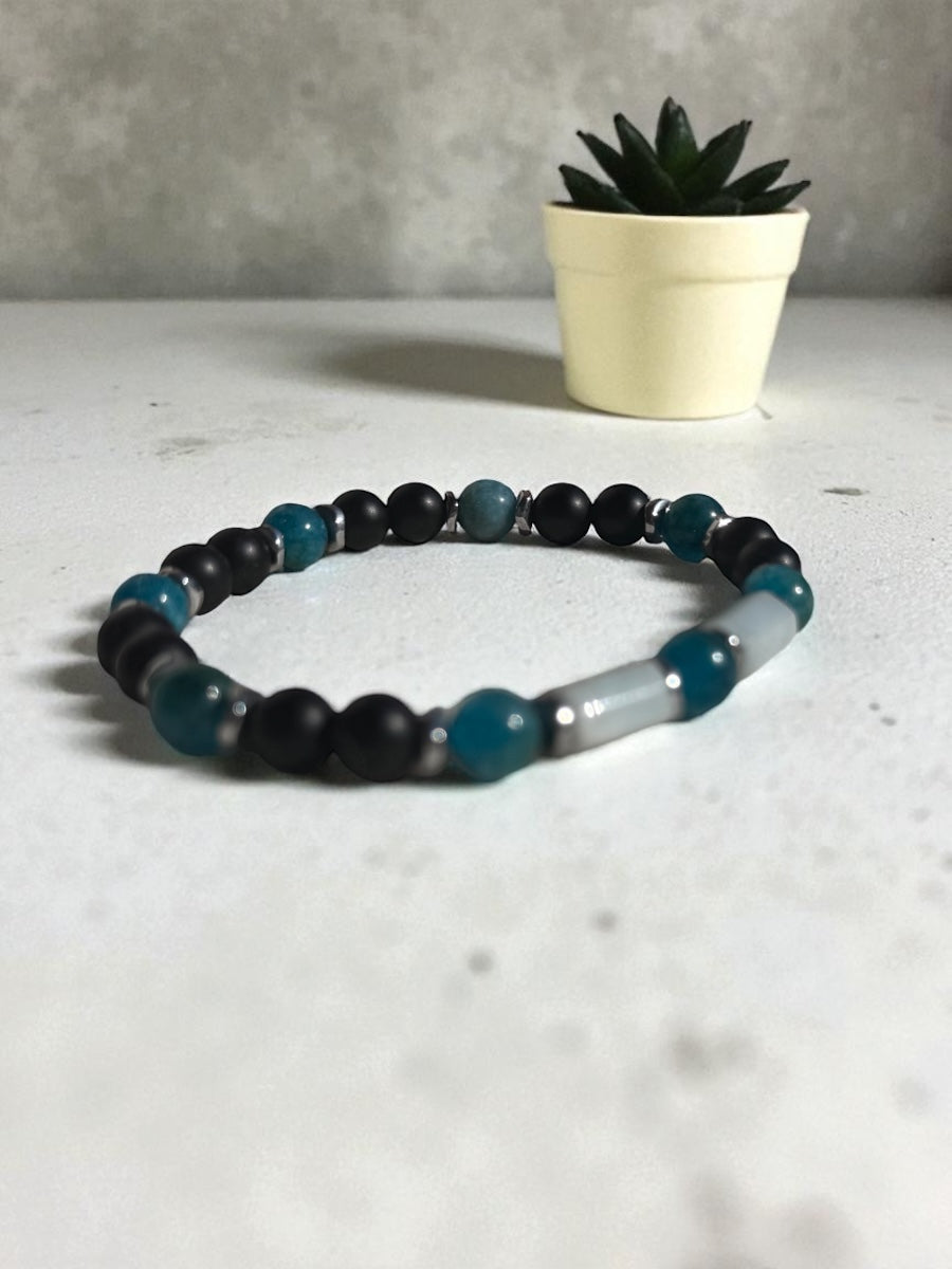 צמיד לגבר איזון עמוק - שלווה פנימית וכוח מאוזן