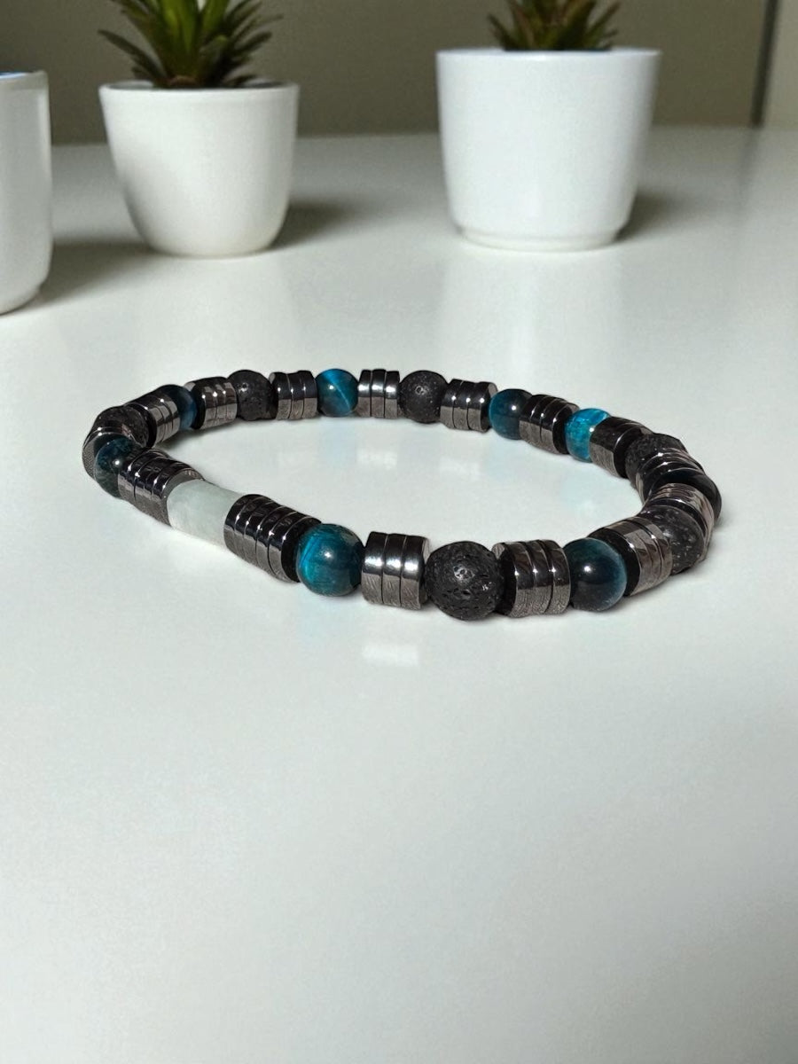 צמיד לגבר שליטה פנימית - כוח מאוזן ובהירות מחשבה