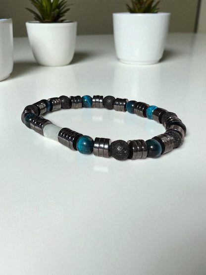 צמיד לגבר שליטה פנימית - כוח מאוזן ובהירות מחשבה