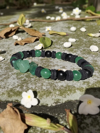 צמיד לגבר כוח טבעי - שגשוג והתחדשות מהטבע