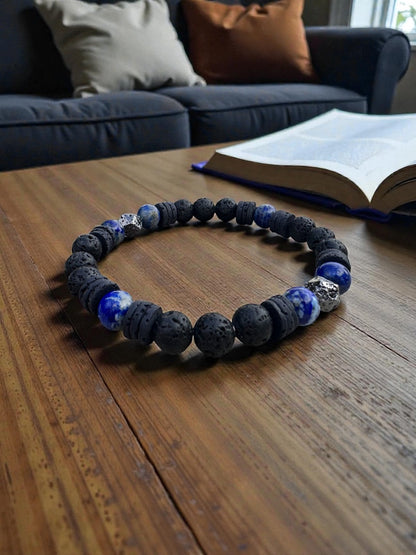 צמיד לגבר אמת פנימית - חכמה וכוח התחדשות