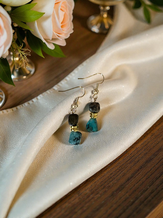 עגילי מגן עתיק - זהב | הגנה, מזל והצלחה